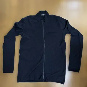 엠포리오 아르마니 더블 지퍼 니트 블랙