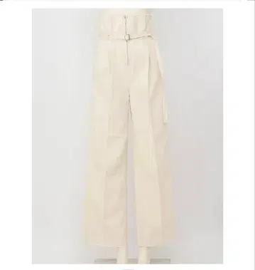 [SNIDEL] 하이웨스트 데님 아이보리