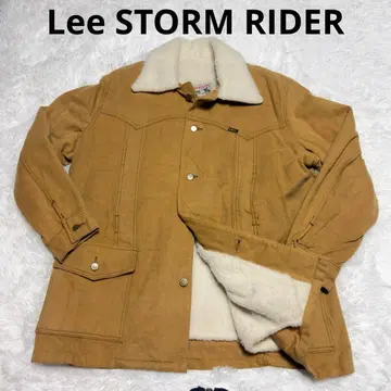 새상품급 70s USA Lee STORM RIDER 보아 안감 런치 코트