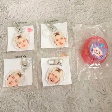 TREASURE 현석 희로애락 얼굴 아크릴 키링 캡슐 토이 컴프