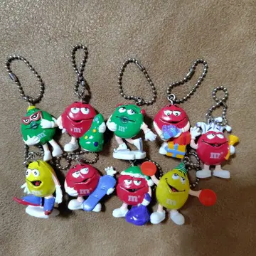 M&M's 키링 9개 세트