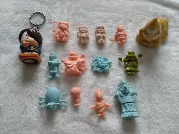 30년 전 게게게의 키타로 지우개 피규어 키링 저금통 쥐 남자