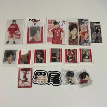 하이큐 쿠로오 테츠로 아크릴 스탠드 주장 파샤코레 스티커 오넴탄