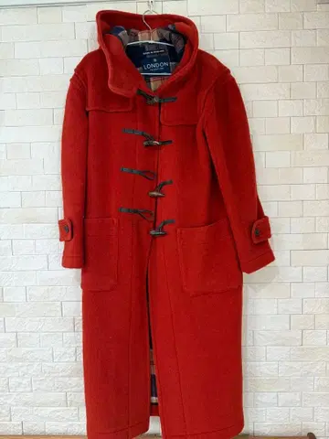 LONDON TRADITION 더플 코트 런던 트래디션 빨간색