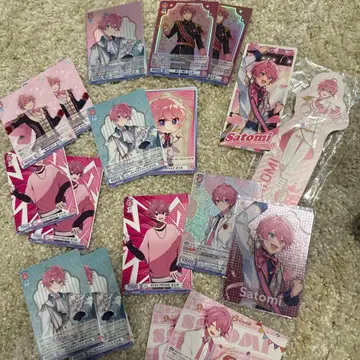 스트프리 사토미군 굿즈 묶음 판매 / 카드 메모장 스티커
