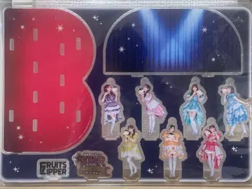 후르츠 지퍼 아크릴 스탠드 엉덩이 탐정