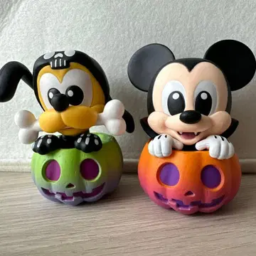 미키 플루토 피규어 cosbi collection 호박