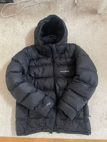새상품급 mont-bell 라이트 알파인 다운 파카 XL 블랙