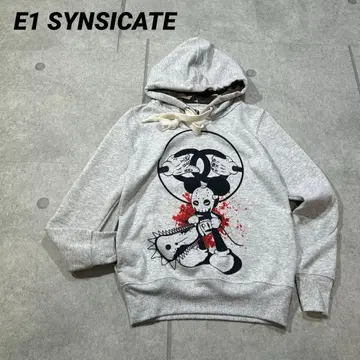 E1 SYNDICATE 이원신디케이트 미키 패러디 후드티 S