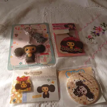 체부라시카 여러가지 세트 키링 핀즈 캔뱃지 레트로