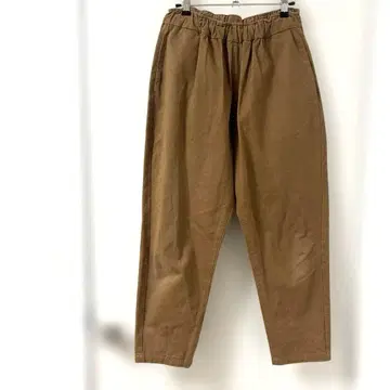 휴일과 시 팬츠 베이지 브라운