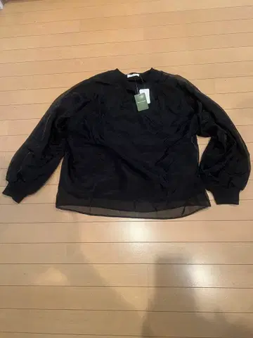 PEANUTS STORE 시스루 블랙 트레이닝복