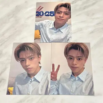 쿠와바라 타쿠미 빛 카드 3종 세트