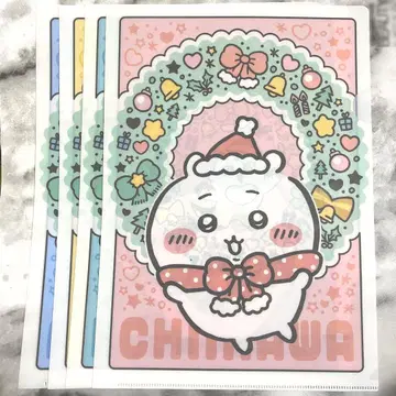 치이카와 (먼작귀) 클리어 파일 4개 세트