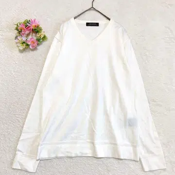 [새상품급] 나노 유니버스 롱T (M) 아이보리 롱 티셔츠 커트앤소