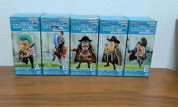 원피스 월드 컬렉션 샤봉디 제도 최악의 세대 2 5종