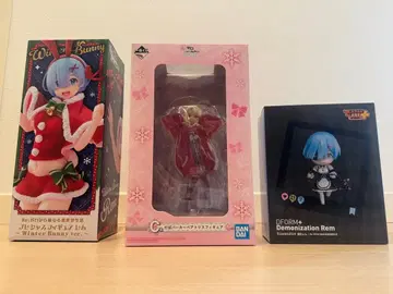 Re: 제로부터 시작하는 이세계 생활 피규어 3개 묶음 판매