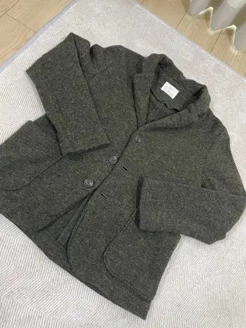 prit 울 100% 테일러드 자켓 O 다크 그레이