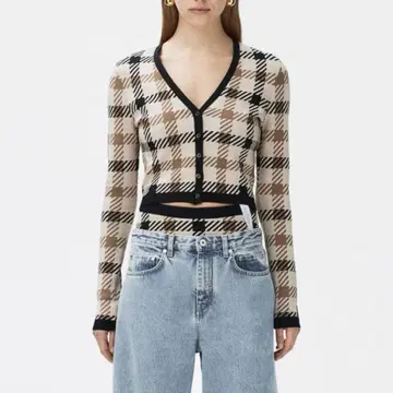 rokh h&m 자카드 니트 가디건