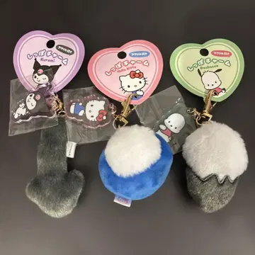 산리오 아크릴 꼬리 참 3종 세트