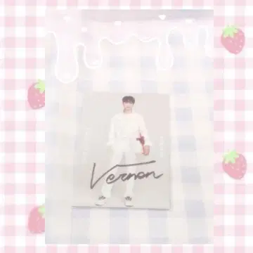 SEVENTEEN 버논 사인 포함 트레이딩 카드