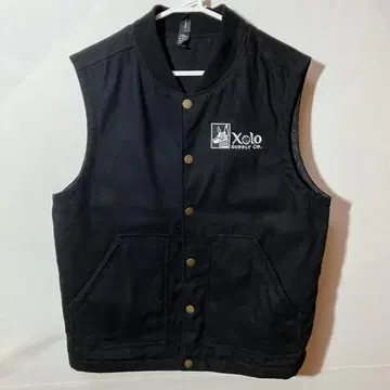 워크 자켓 워크 베스트 덕지 자수 안감 퀼팅