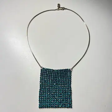 비베카 바그스트롬 스와로브스키 고품질 목걸이 프랑스제 블루