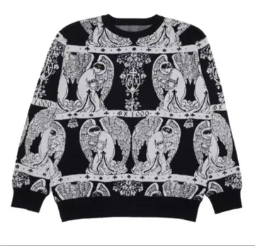 GX1000 JACQUARD CREWNECK GREY