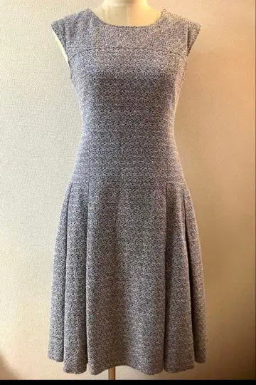 Rene 르네 트위드 원피스 A라인 TISSUE 34