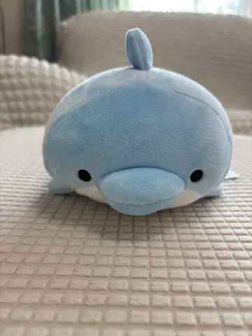 말랑말랑! 데굴데굴 수족관 돌고래 미이루카 돌고래 파랑 돌고래 봉제 인형