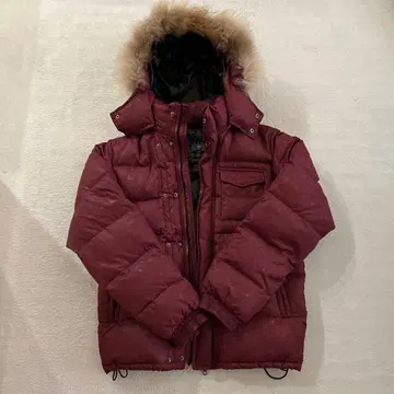 MCD 퍼 다운 자켓 y2k swag flexwitme