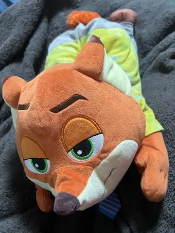 새상품 주토피아 닉 티슈 박스 커버