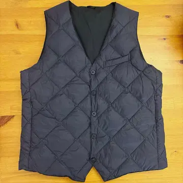 TAION CITY LINE 블랙 다운 베스트 M 사이즈