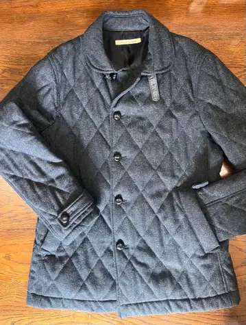 JOURNAL STANDARD 다크 그레이 퀼팅 자켓