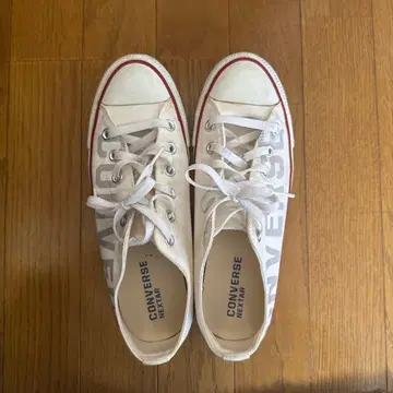 CONVERSE ALL STAR 화이트 스니커즈