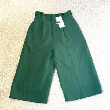 새상품 moussy 슬랙스 가우초 팬츠 정가 8250엔