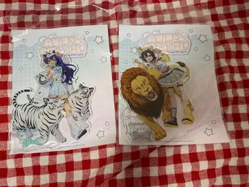 도부 동물공원 아이돌 마스터 아크릴 스탠드 가나하 히비키 키쿠치 마코토