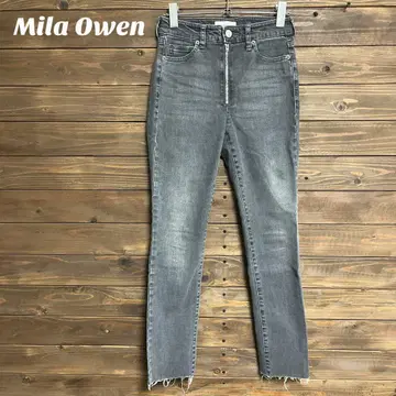 [ 미라 오웬 ] Mila Owen 블랙 스키니 데님 S