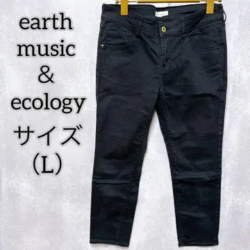 [ 어스 뮤직&에코로지 ] 하의 ( L ) 스키니 팬츠 골드 버튼