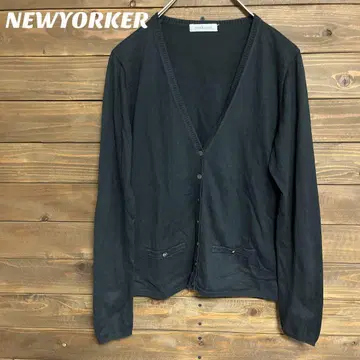 [ 뉴요커 ] NEWYORKER 블랙 가디건 긴팔 M