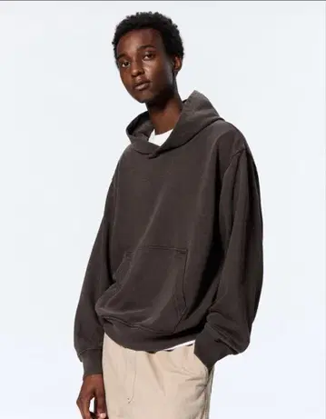 gu 워시드 후드티