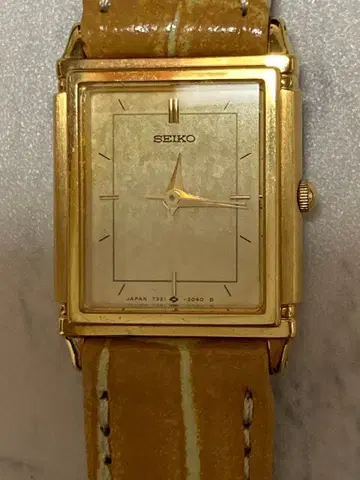 세이코 쿼츠 7321-5660 작동품