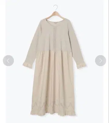 택 포함 새상품 Samansa Mos2 컷 절개 페치 원피스