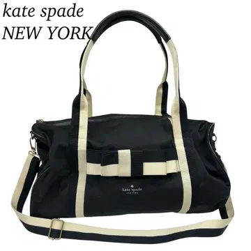J991 케이트 스페이드 뉴욕 보스턴 백 블랙 여성용