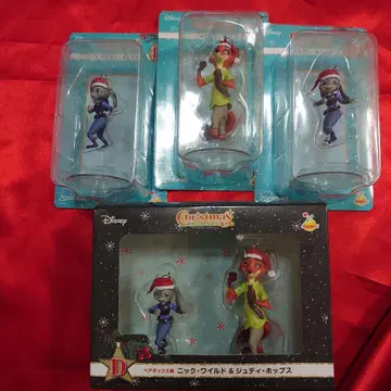 크리스마스 오너먼트 닉 와일드 & 주디 홉스 세트