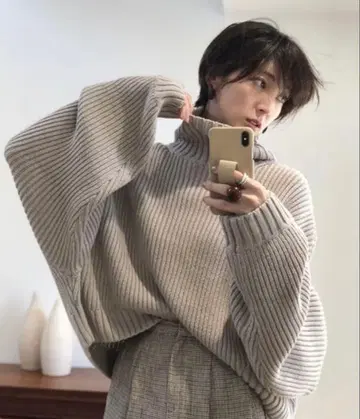 투데이풀 todayful 버키리 오버 니트 터틀넥 니트