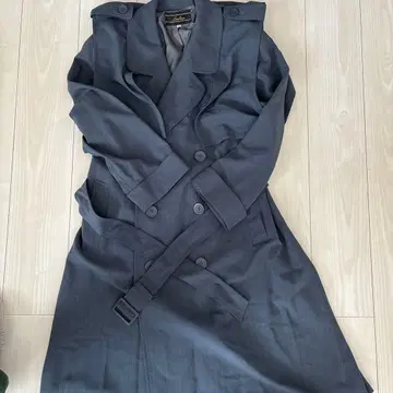 Leilian 그레이 트렌치코트 사이즈 9