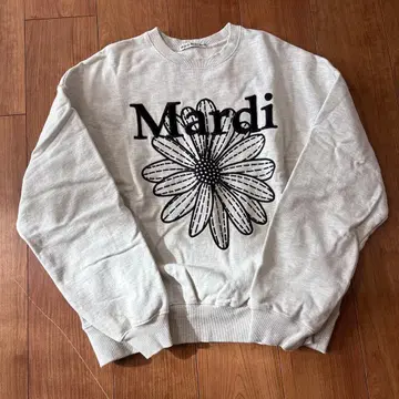 마르디메크르디 자수 맨투맨 트레이닝복