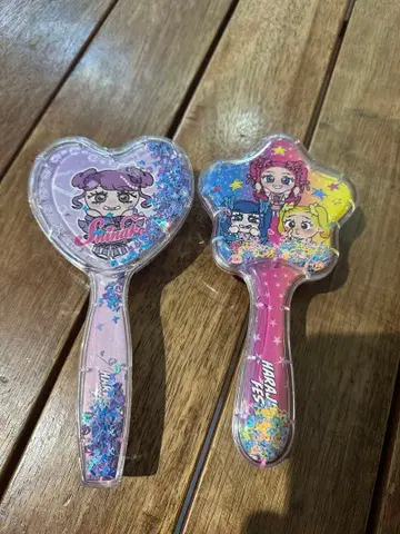 모리 판타지 한정판 프라이스 하라주쿠 페스티벌 헤어 브러쉬 2개 세트