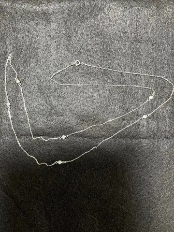 일본제 스테이션 롱 목걸이 85cm